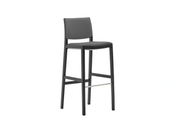 DUOS BQ2760 - High upholstered barstool by Andreu World - view 2